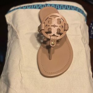 Tory Burch Miller Calf Leather Sandals